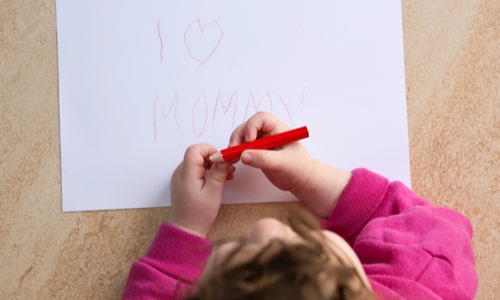 9 Things We Really Want For Mother's Day - homemade card